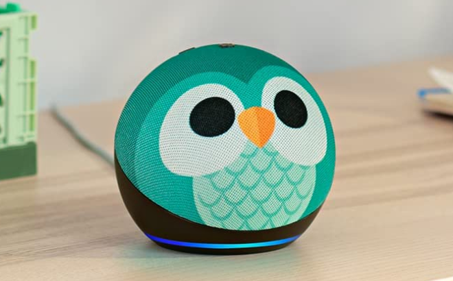 Kids Echo Dot (5th Gen 2022) - Owl