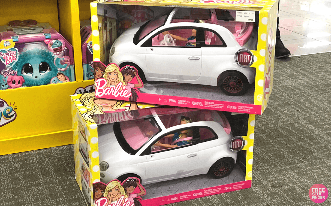 Barbie Fiat 500 Doll and Car $19.99
