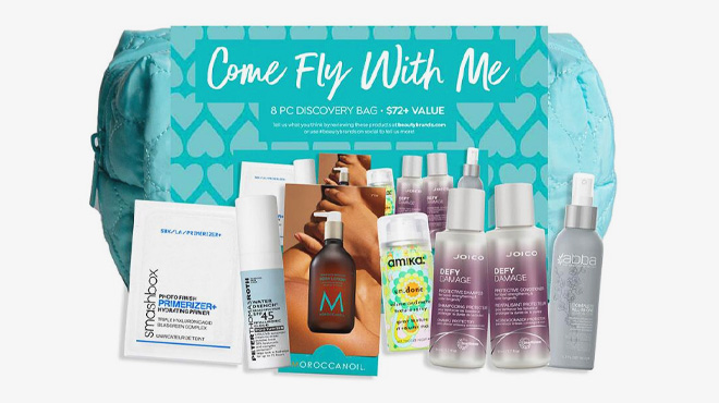 Beauty Brands Come Fly With Me Discovery Bag