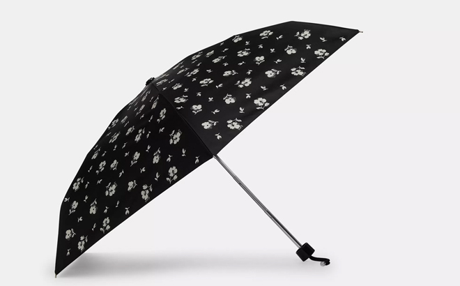 Coach Mini Umbrella In Signature Floral Print Coach Mini Umbrella In Signature Floral Print