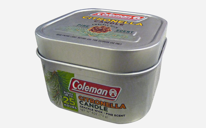 Coleman Scented Citronella Candle $2.94