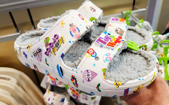 Disney Crocs Pixar Sandals $45