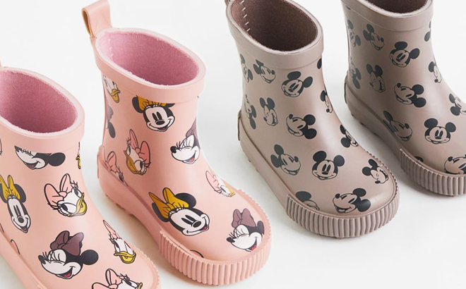 Disney H&M Kids Boots $17