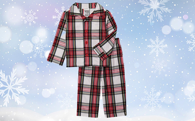 Kids Holiday Pajama Set $13