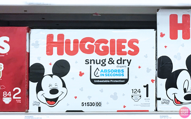 Huggies Diapers 92-Count Just $22.99