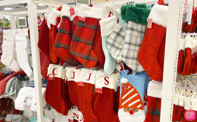 Monogram Christmas Stockings $9.59