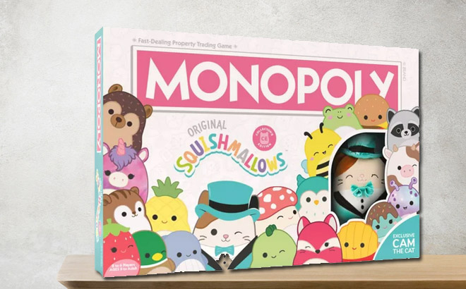 Monopoly Squishmallows Game $40 Shipped