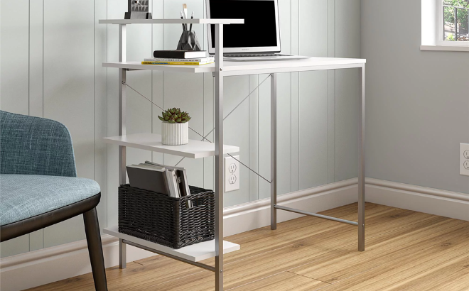 Mainstays Storage Desk $35 Shipped