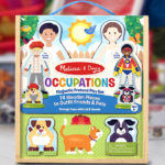 Melissa & Doug Occupations Magnetic Dress-Up Dolls Primary Pic