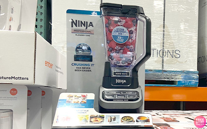 Ninja Professional Blender on a Store Shelf
