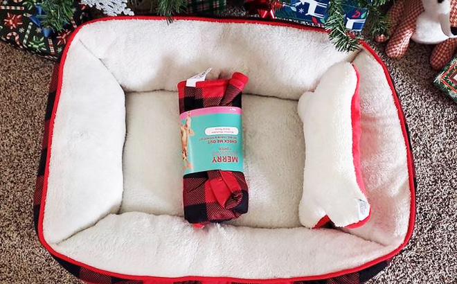 Pet Bed, Throw & Toy 3-Piece Gift Set ONLY $7.50!