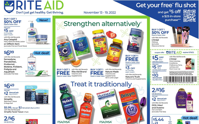 Rite Aid Ad Preview (Week 11/13 – 11/19)