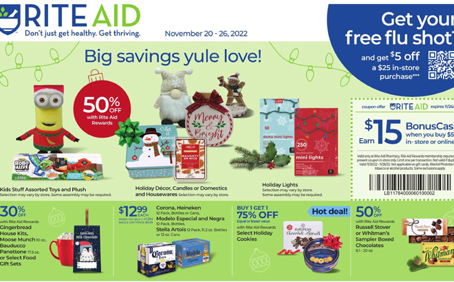 Rite Aid Ad Preview (Week 11/20 – 11/26)