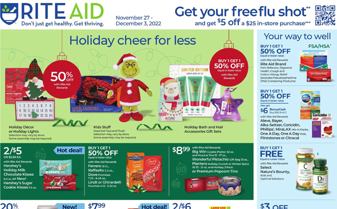 Rite Aid Ad Preview (Week 11/27 – 12/3)