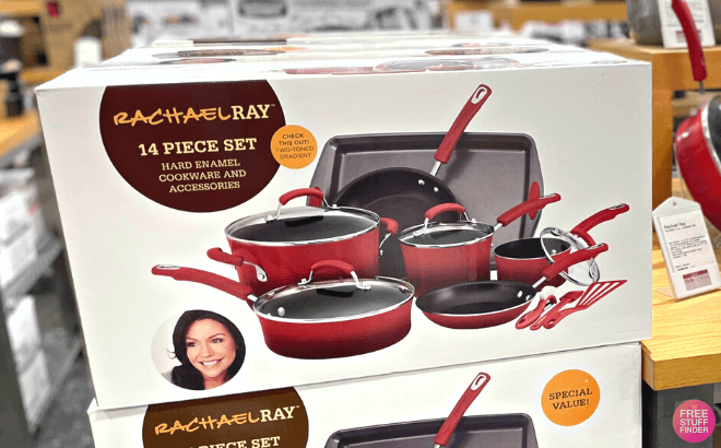 Rachael Ray 14-Piece Cook Set $99 Shipped