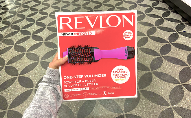 Revlon One-Step Dryer Volumizer Brush $17