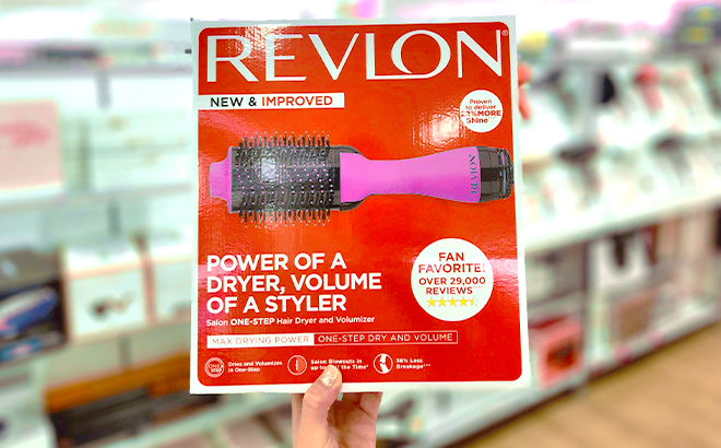 Revlon Hair Dryer Brush $17.99