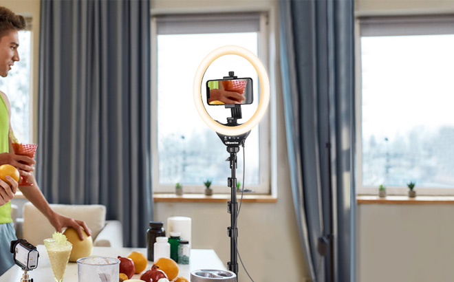 Ring Light with 62-Inch Stand $18.72