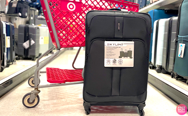 Skyline 5pc softside luggage set outlet