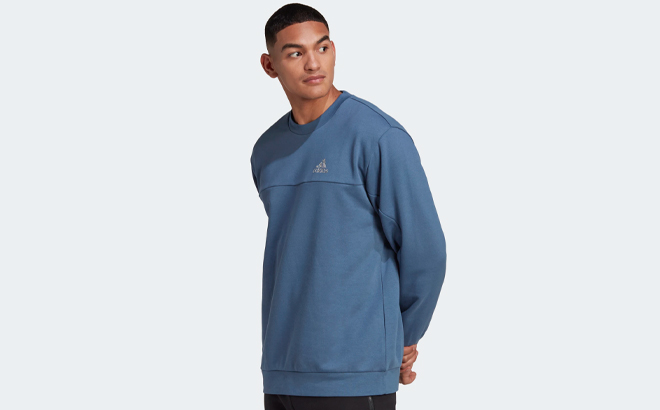 Adidas Men's Fleece Sweatshirt $25 Shipped