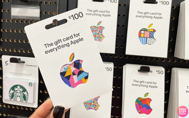  $100 Apple Gift Card in store
