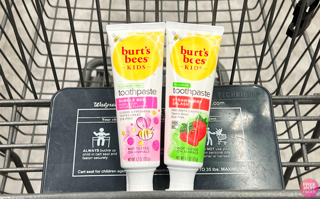 Burt's Bees Kids Toothpaste 50¢ Each