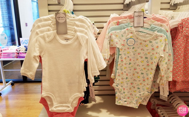 Carter’s 5-Pack Bodysuits $13