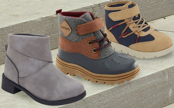 Carter’s Kids Boots $16 Shipped