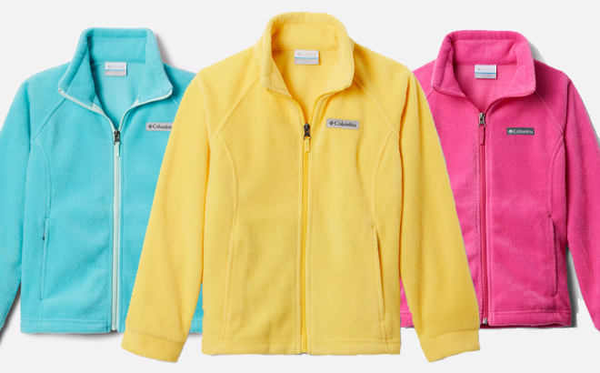 Columbia Girls Fleece Jacket $24.99 Shipped