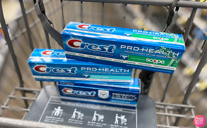 2 FREE Crest Toothpaste
