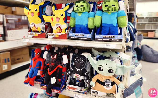 Disney Throw Blanket & Pillow Sets $9 Each