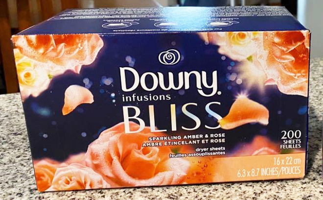 3 Downy 200-Count Dryer Sheets $4.94 Each