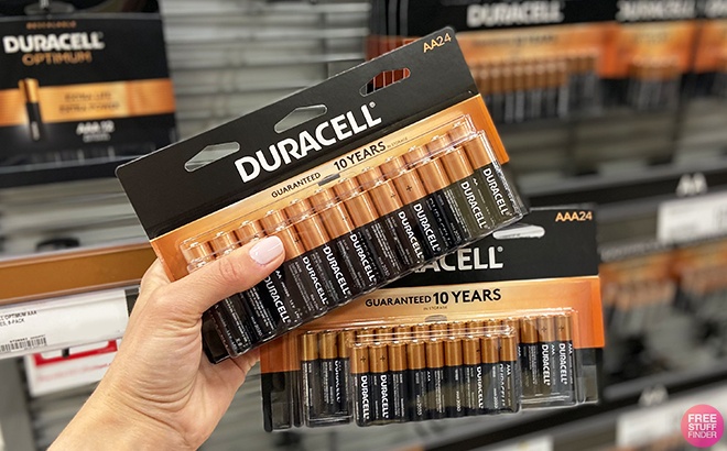 FREE Duracell Batteries After Rewards