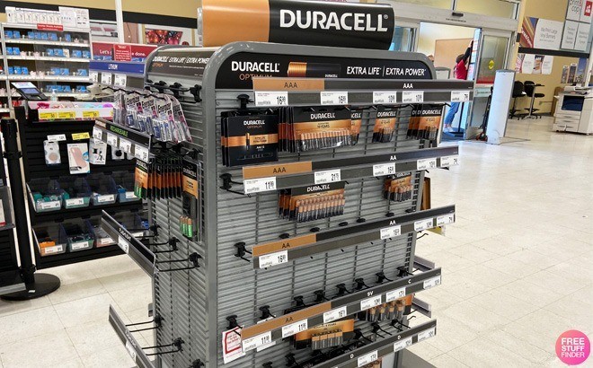 FREE Duracell Batteries After Rewards