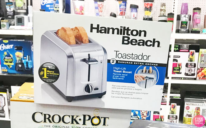 Hamilton Beach 2-Slice Toaster $11.99