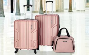 3-Piece Spinner Luggage Set $107 Shipped + $25 Kohl's Cash