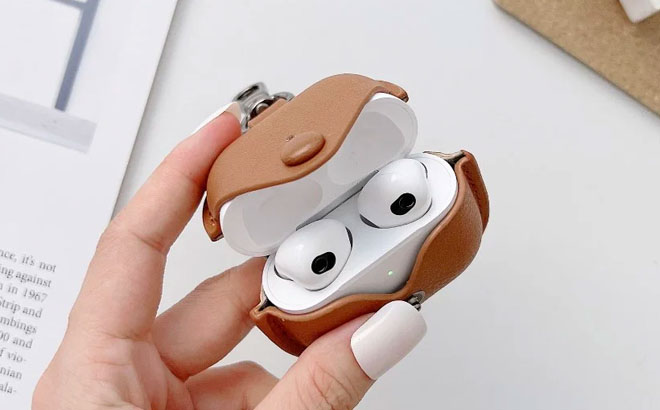 Leather AirPods Case $12.99 Shipped