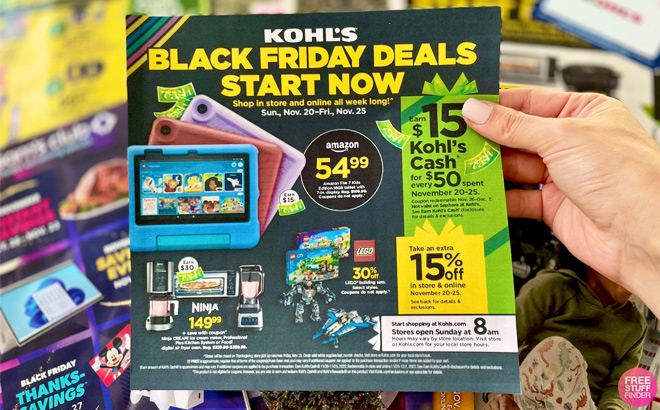 Kohl's Black Friday Deals Live NOW!