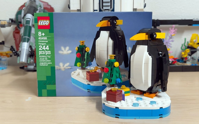 LEGO Christmas Penguin Set $11.99