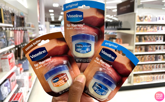 Vaseline Lip Therapy 66¢ Each