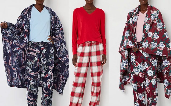 Liz Claiborne 4-PIece PJ Set $27