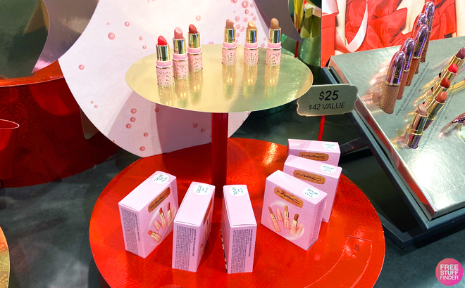 MAC Lipstick 3-Piece Set $21