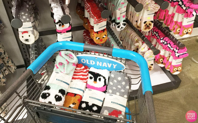 Old Navy Kids Cozy Socks $2