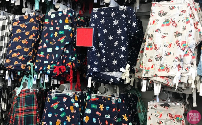 60% Off Old Navy Holiday Matching Pajamas