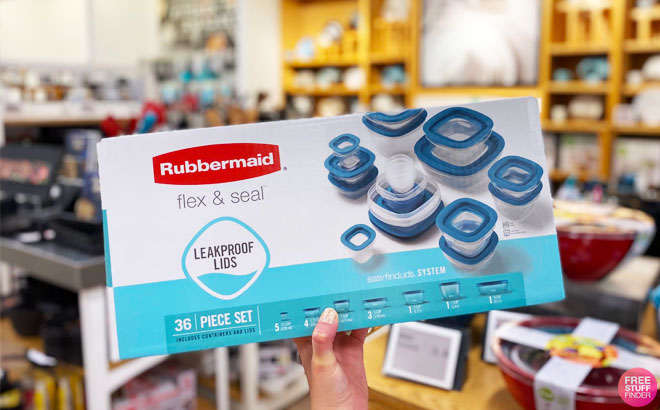 Rubbermaid 36-Piece Food Storage Set $19