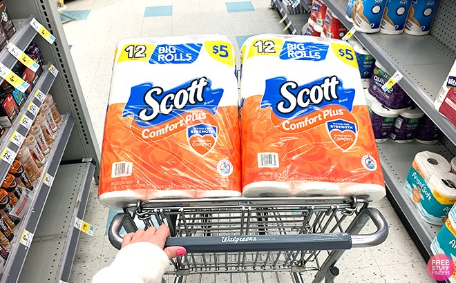 Scott 12-Pack Toilet Paper $2.75