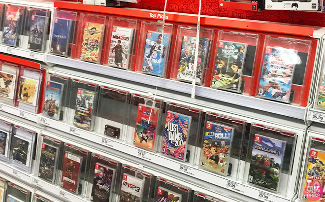 60% off Video Games at Target