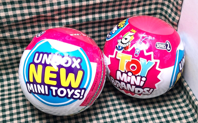 5 Surprise Toy Mini Brands 2-Pack for $7.99