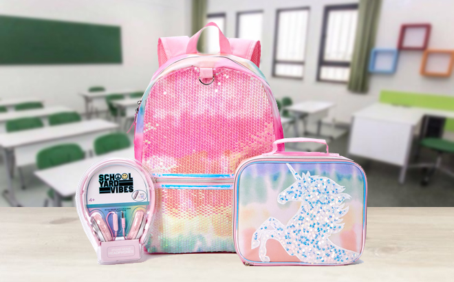Backpack 3-Piece Set $10