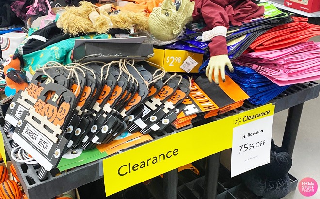75% Off Halloween Clearance at Walmart!